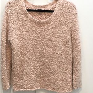 Me to we cozy soft blush sweater size small